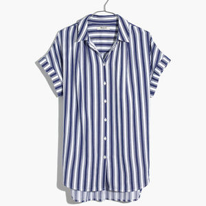 Madewell Central Shirt In Shea Stripe